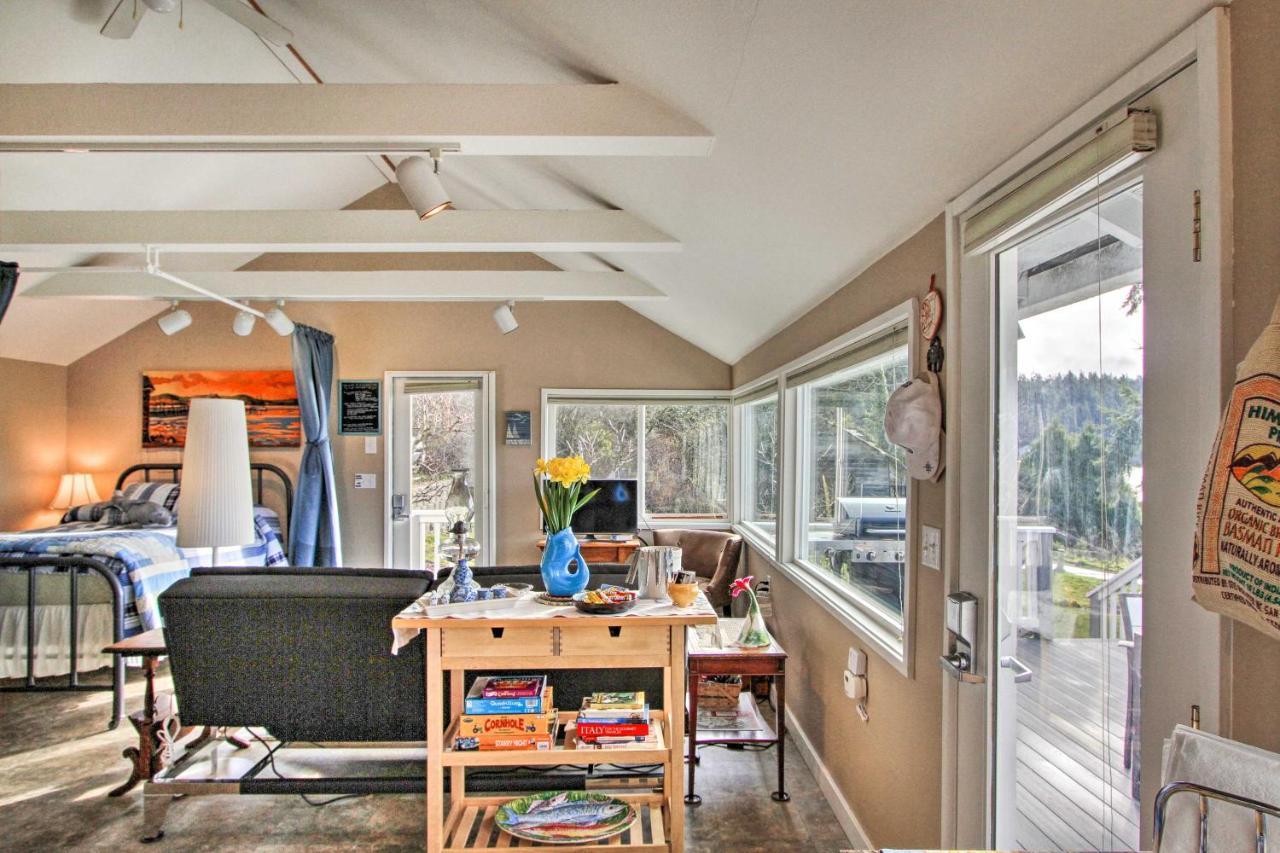 Idyllic Waterfront Cottage With Beach And Sunset Views Port Townsend Zewnętrze zdjęcie