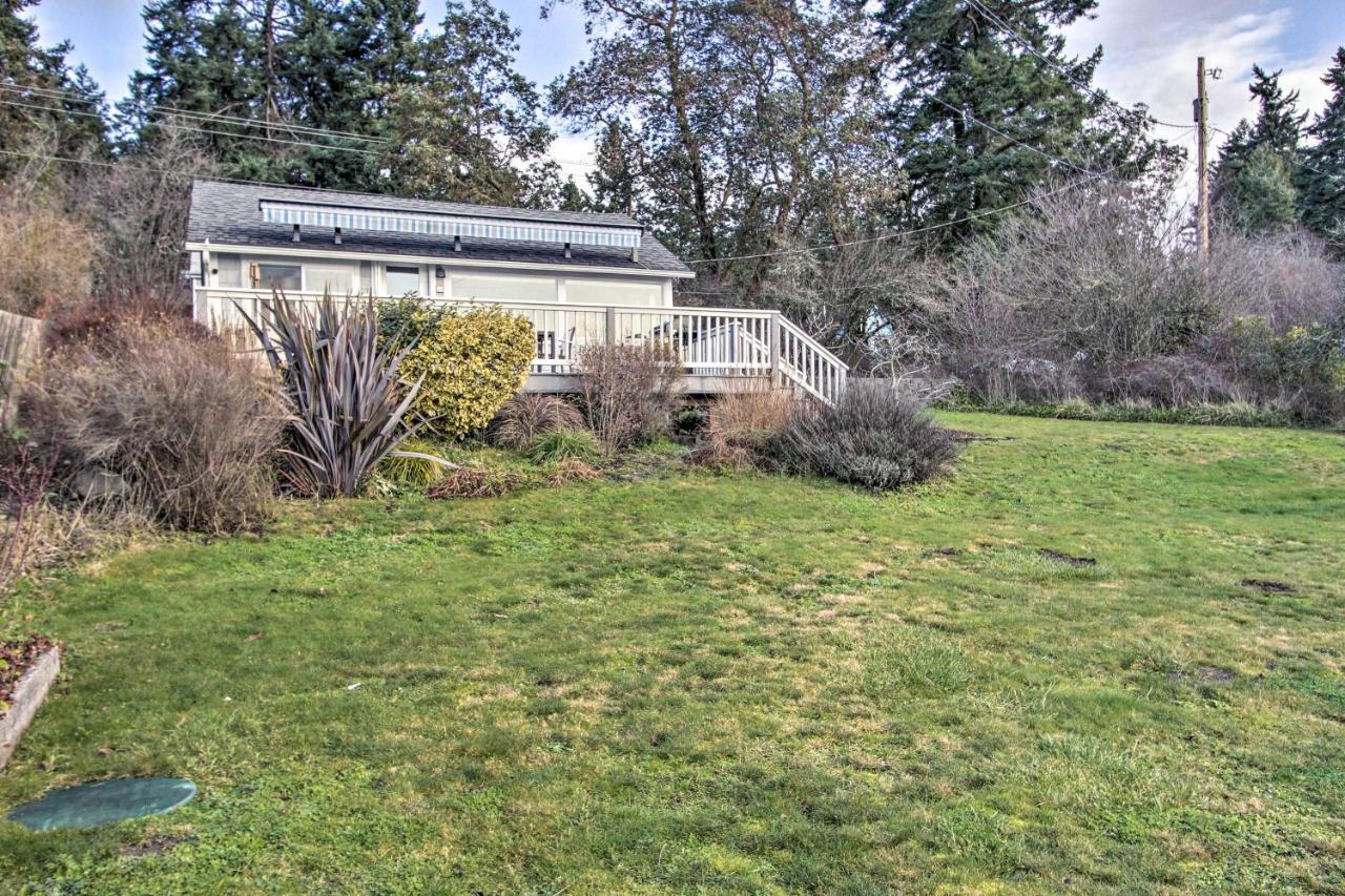 Idyllic Waterfront Cottage With Beach And Sunset Views Port Townsend Zewnętrze zdjęcie