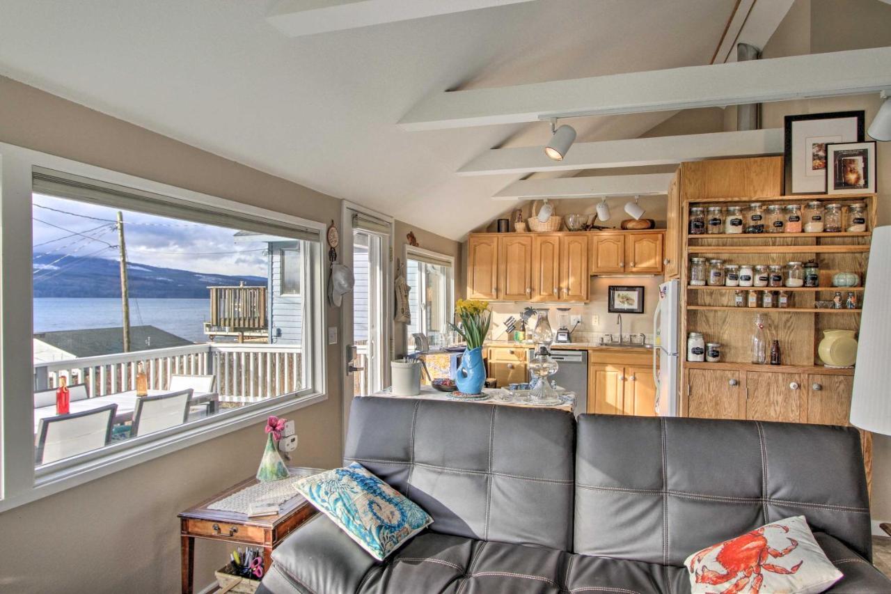 Idyllic Waterfront Cottage With Beach And Sunset Views Port Townsend Zewnętrze zdjęcie