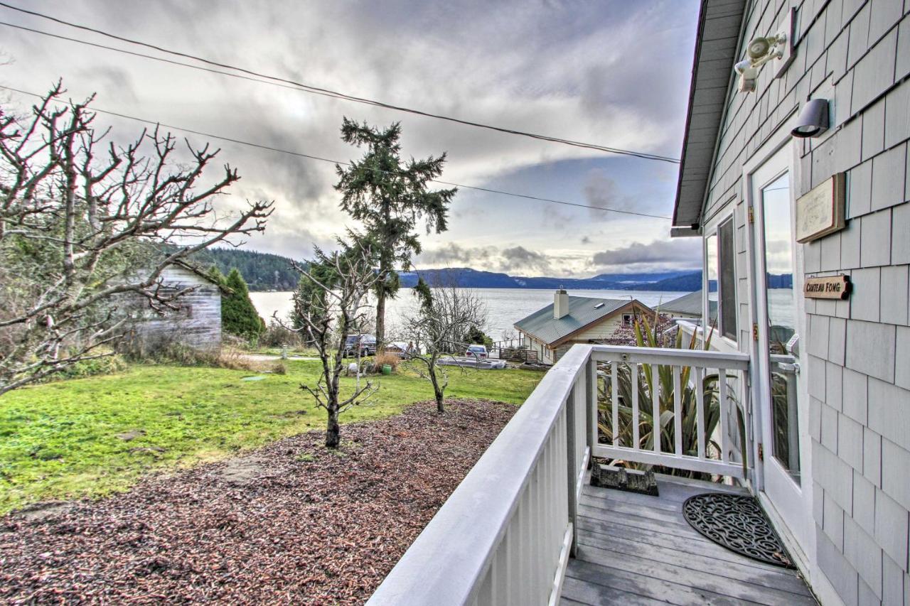 Idyllic Waterfront Cottage With Beach And Sunset Views Port Townsend Zewnętrze zdjęcie