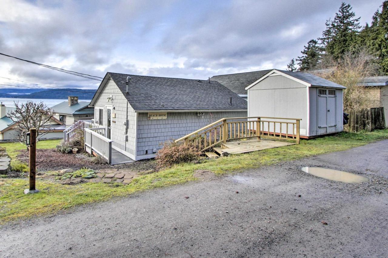 Idyllic Waterfront Cottage With Beach And Sunset Views Port Townsend Zewnętrze zdjęcie