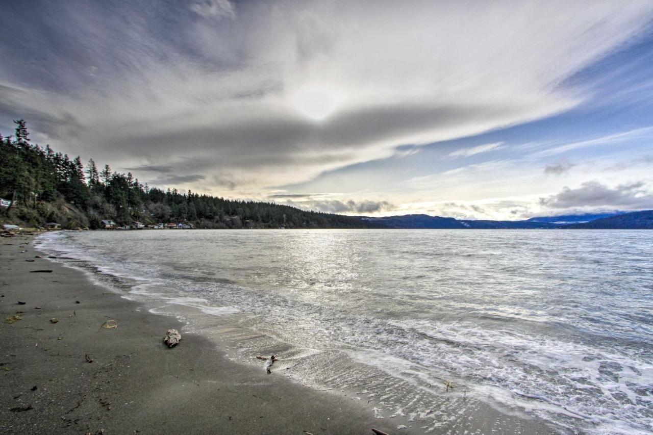 Idyllic Waterfront Cottage With Beach And Sunset Views Port Townsend Zewnętrze zdjęcie