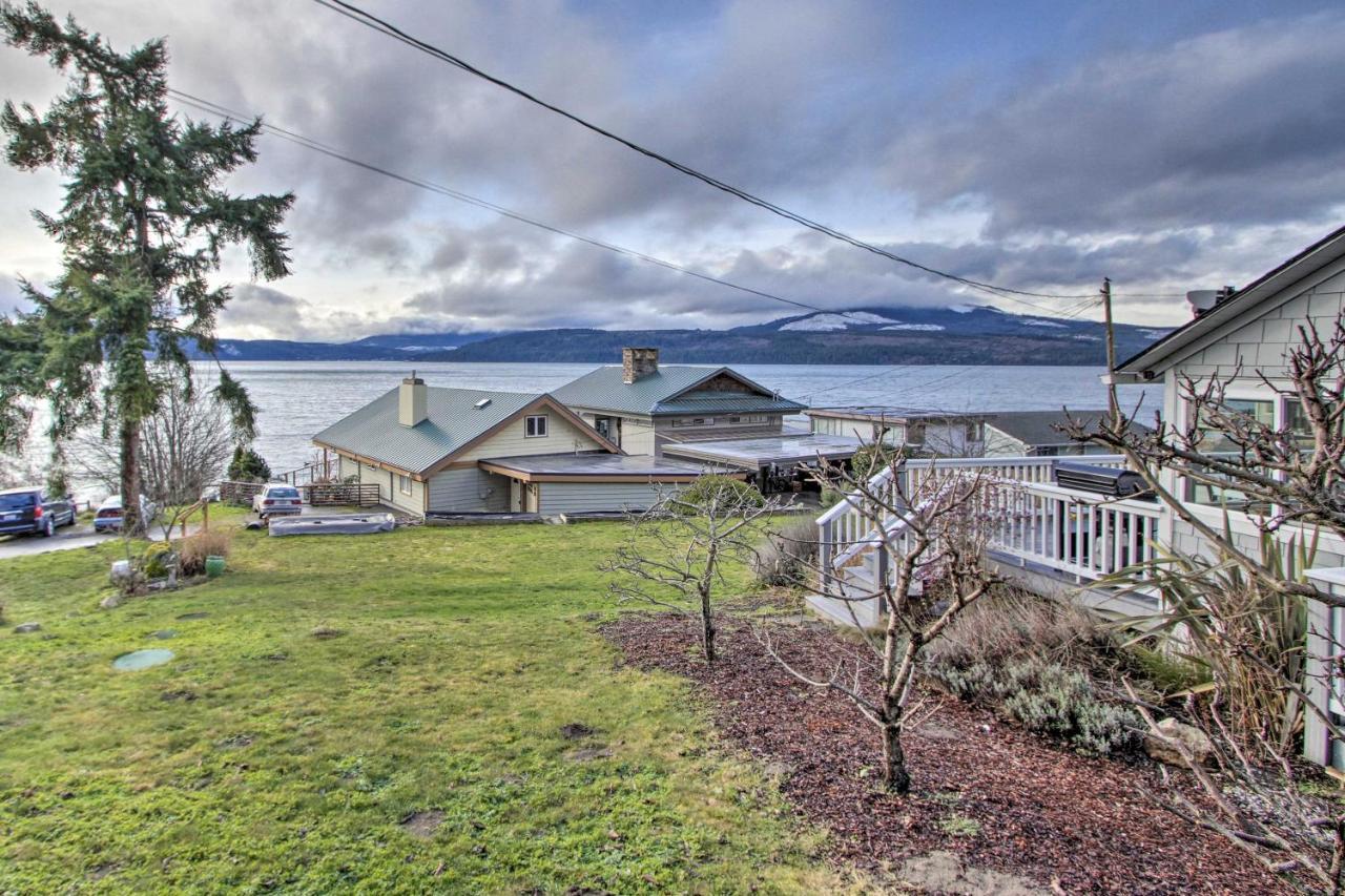 Idyllic Waterfront Cottage With Beach And Sunset Views Port Townsend Zewnętrze zdjęcie